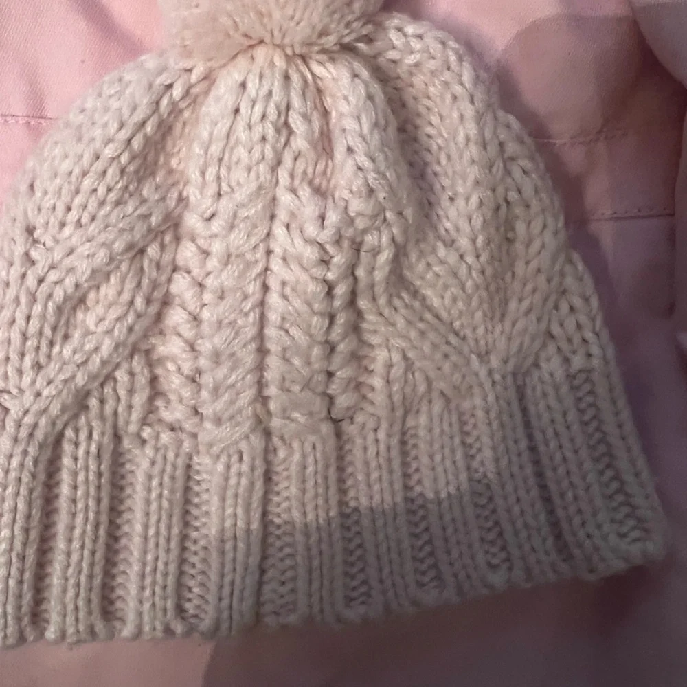 Pink Coat 2T Girls Faux Fur Lining Cat & Jack & Pink North-face Hat